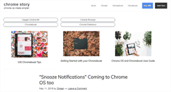 Desktop Screenshot of chromestory.com